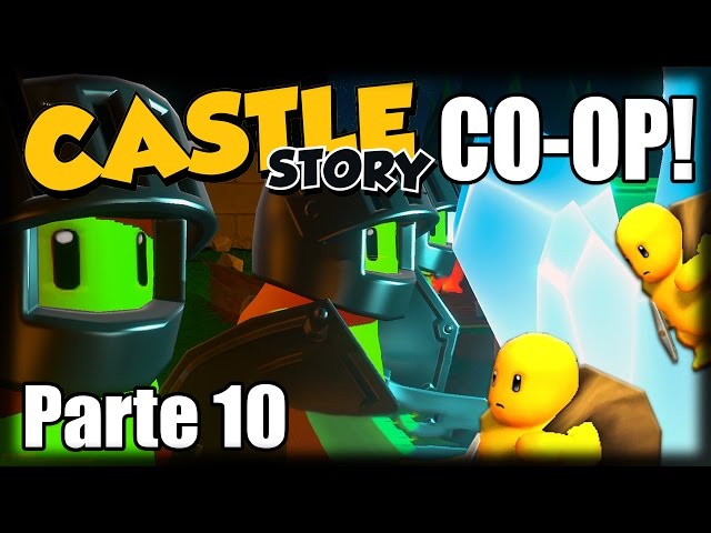 Castle Story Co-Op Multiplayer - Parte 10 - Teleportando e Batendo Recordes!