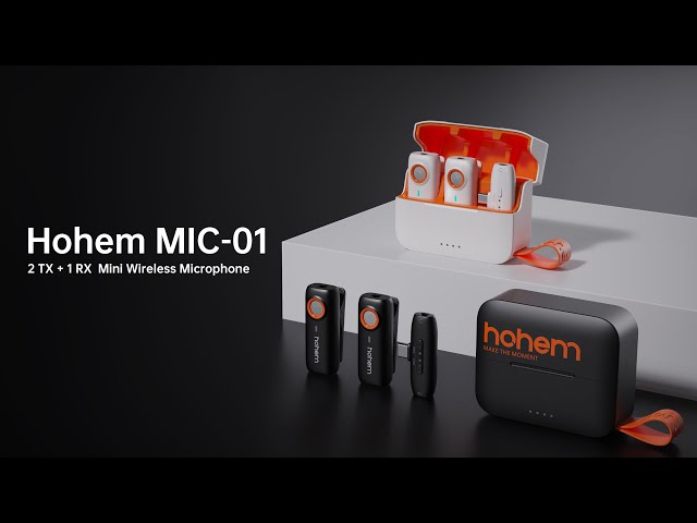 Hohem MIC-01 | FOR ELEVATED WIRELESS AUDIO
