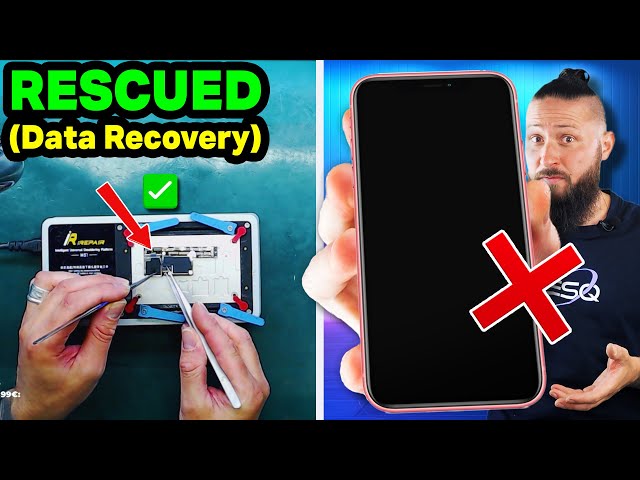 IPhone XS Suddenly Stopped Working - Data Recovery - RESQ Microsoldering Show - How To Recover Data