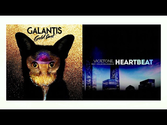 Galantis x Vicetone & McLoughlin - Gold Dust x Heartbeat (AEE Mashup)