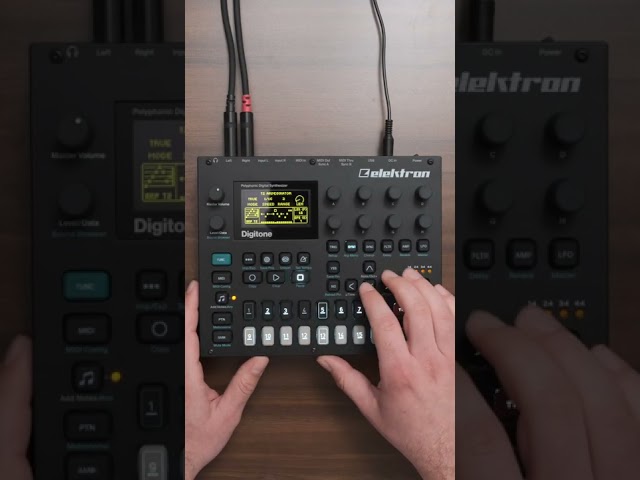 Digitone Tip #2 | offset notes in the arp