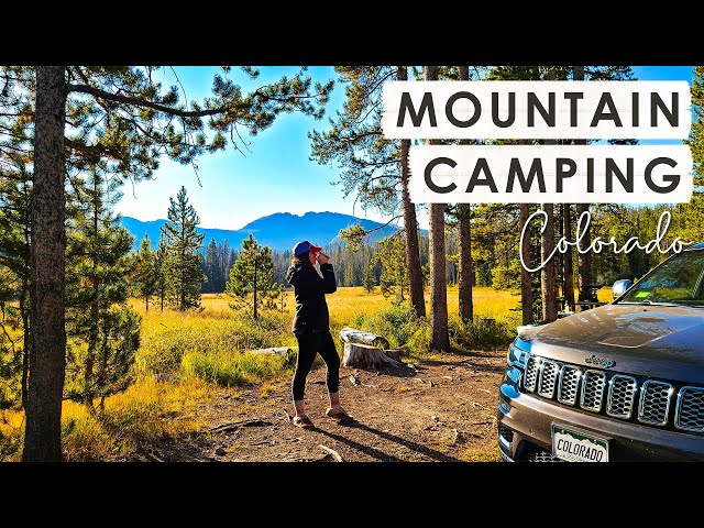Remote MOUNTAIN CAMPING in our SUV | Dispersed camping in Colorado