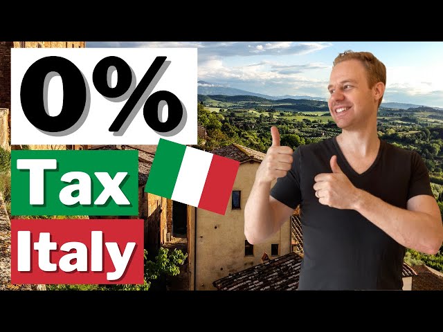 Italy Zero Tax Loophole