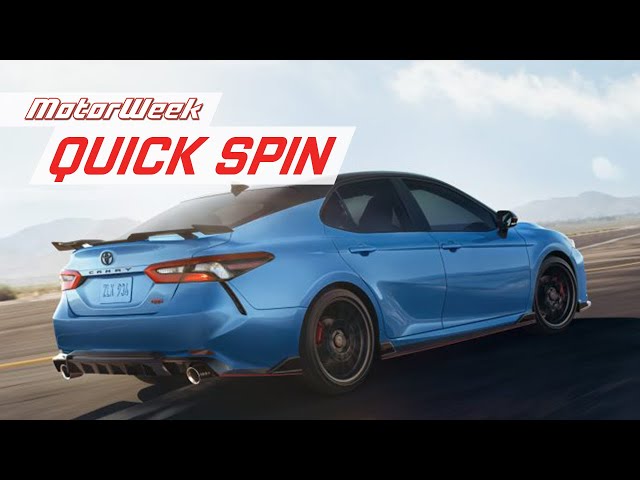 2022 Toyota Camry TRD | MotorWeek Quick Spin