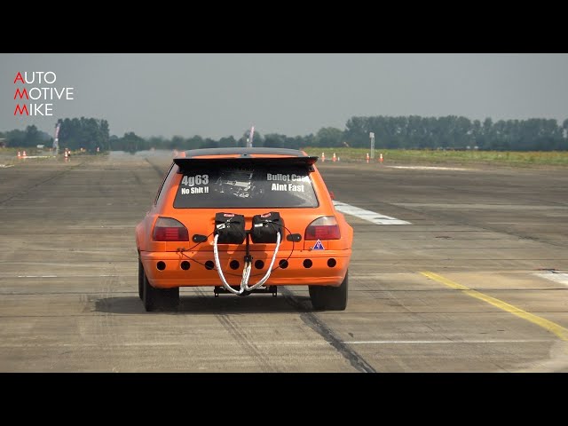 1500HP Nissan Sunny is WORLDS FASTEST! 0-315 KM/H!