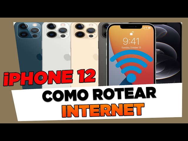 Como Rotear Internet Do iPhone 12, 12 Mini, 12 Pro e 12 Pro Max