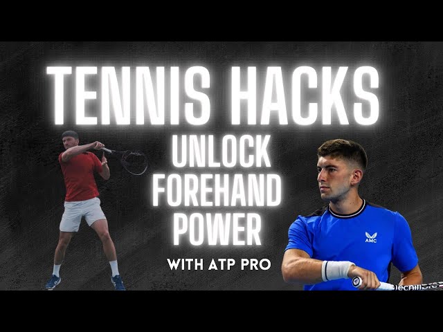 Tennis hacks. Unlock Forehand power (with ATP Pro)