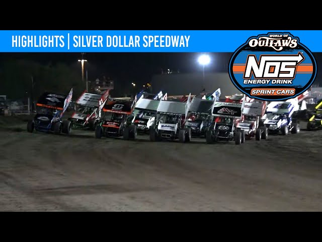 World of Outlaws NOS Energy Drink Sprint Cars Silver Dollar Speedway September 9, 2022 | HIGHLIGHTS