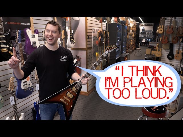 Phrases You Never Hear in a Guitar Store