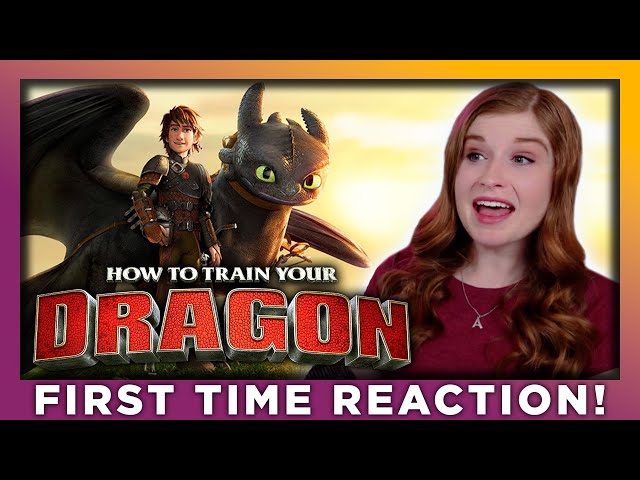 HOW TO TRAIN YOUR DRAGON is perfection! | MOVIE REACTION | FIRST TIME WATCHING