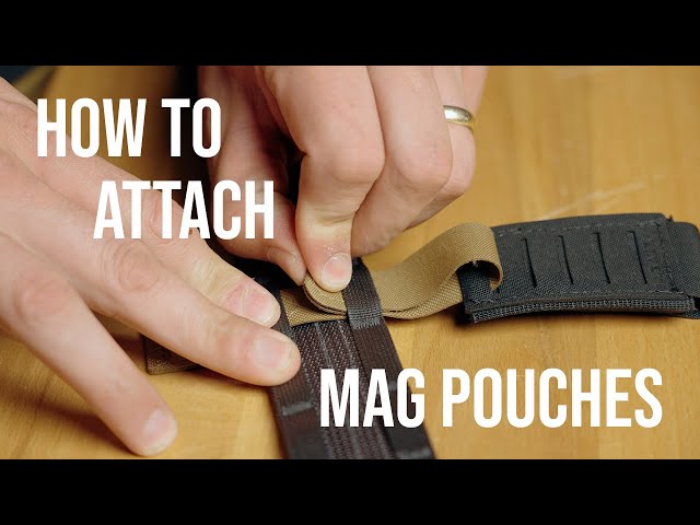 How to Attach Magazine Pouches to a Battle Belt