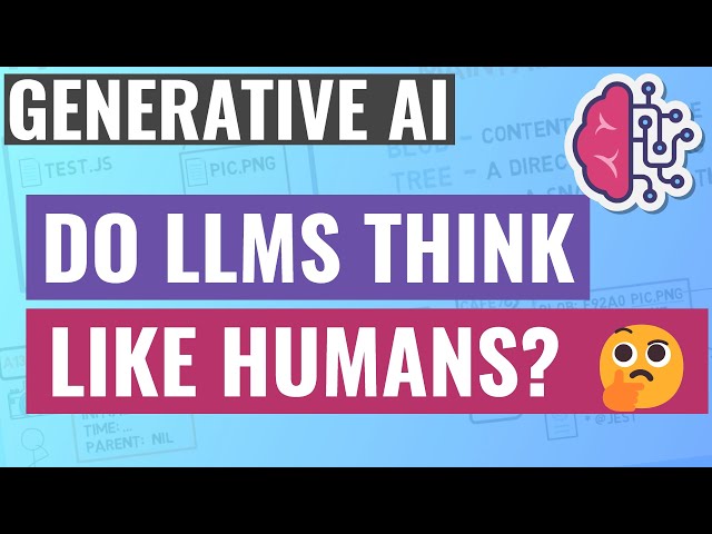 Do LLMs Think Like Humans?