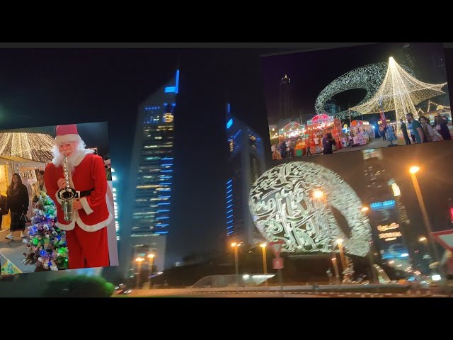 Christmas Market @ Emirates Tower || Museum of the Future