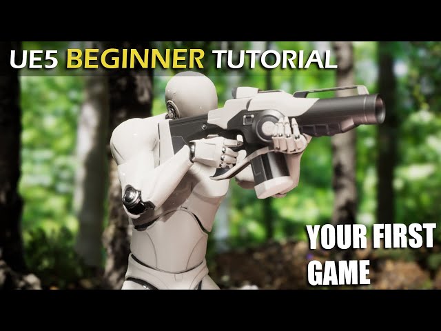 How to Make a Game in Unreal Engine 5 - UE5 EA Beginner Tutorial