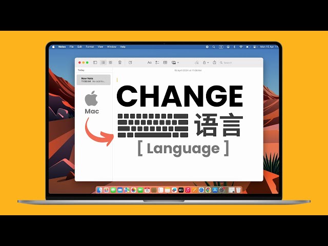 Change Keyboard language on Mac - Switch Between Languages in macOS
