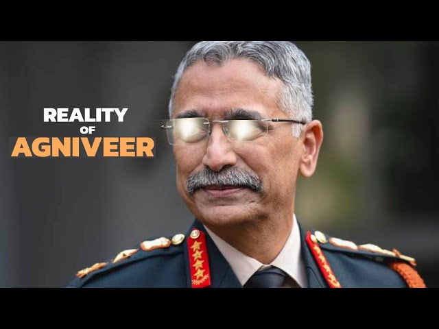 Agnipath Entry exposed by Ex Indian Army Chief