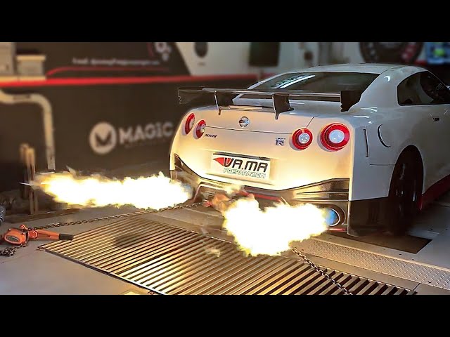 The LOUDEST DYNO PULLS🔥|  Flames, Anti-Lag, Burbles & Straight Pipe Exhausts (Volume Warning) ⚠️