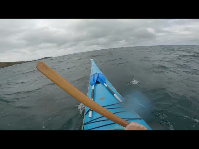Kayaking in Choppy Sea