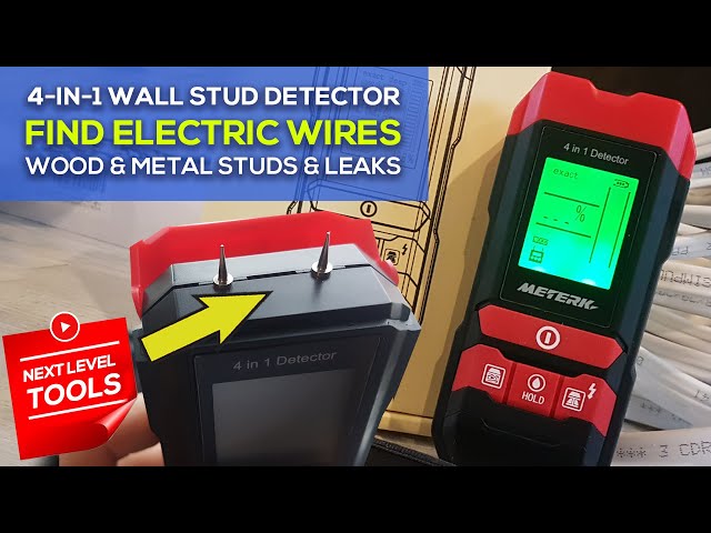 Meterk 4-in-1 Stud Finder, Wire Finder, Wall Scanner and Moisture Probe Review