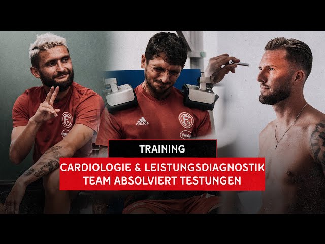 TRAINING | Cardiologie & Leistungsdiagnostik - Team absolviert diverse Tests | Fortuna Düsseldorf