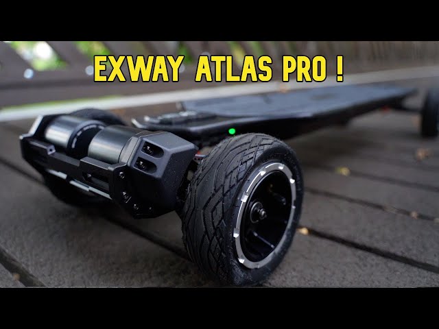 Exway Atlas Pro Detailed Unboxing & First Ride Impressions! Best Electric Skateboard 2023?