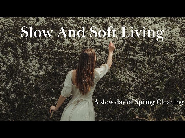 Slow Living In English Countryside | Spring Cleaning My Tiny Garden