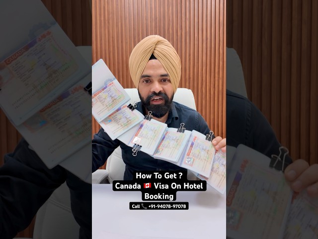 How To Get Canada 🇨🇦 Visa On Hotel Booking #bluebirdnext