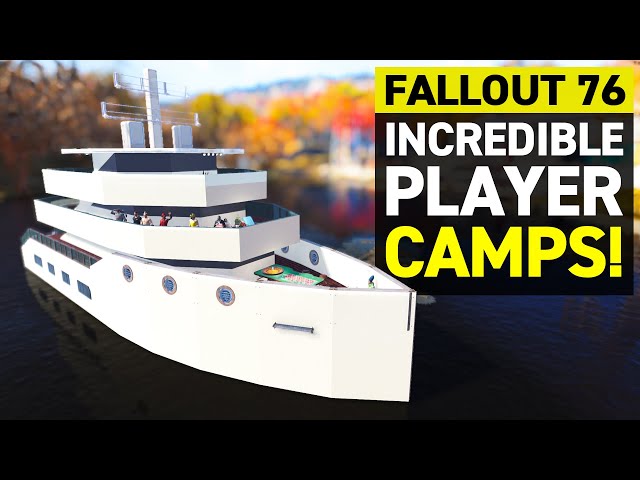 The Most INCREDIBLE Player Camp Builds In Fallout 76! | Part 4 (2023)