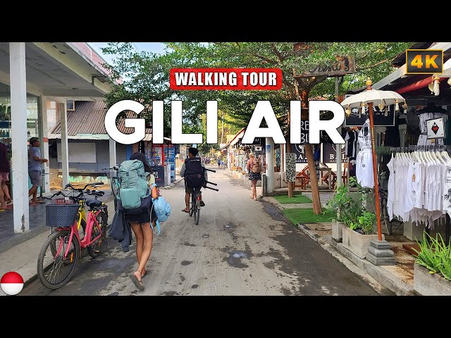 Gili Air, LOMBOK - 1 hour Walk to See the Entire Gili A Island