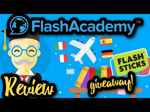 FlashAcademy Review + FlashSticks Giveaway!!