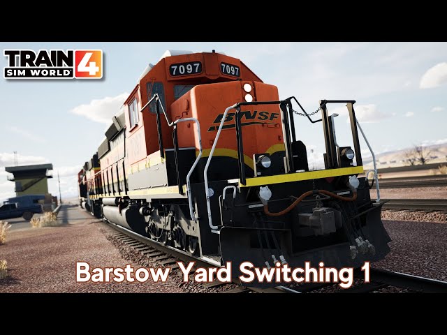 Barstow Yard Switching 1 - Cajon Pass - SD40-2 - #TrainSimWorld4