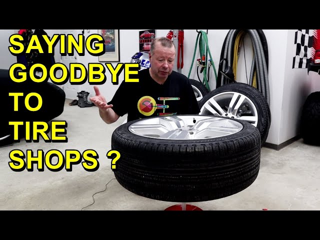 Mount and Balance Tires at Home: Manual Tire Changer & Bubble Balancer