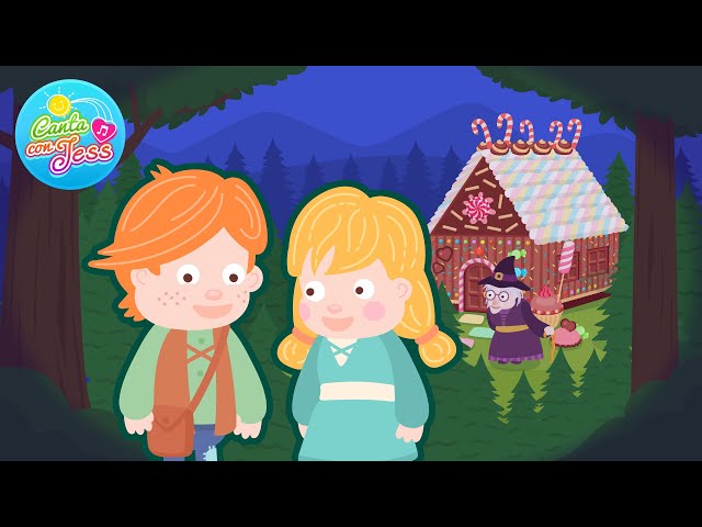 Hansel and Gretel in Spanish and English (Hansel y Gretel) | Bilingual Story for Children