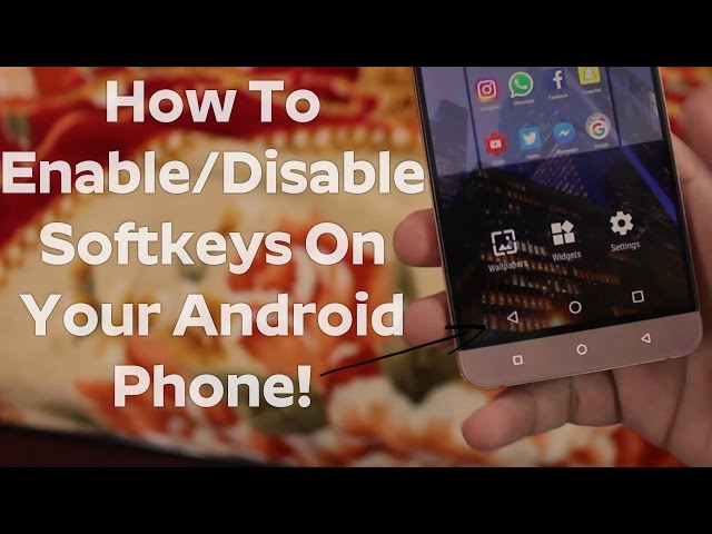 How To Enable/Disable Soft Keys(Navigation Bar) On Android Phone | Enable Softkeys On Android Phone!