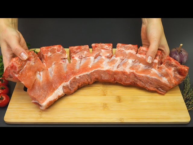 Recipe from the Czech Republic. Rack of pork ribs.💯 Special recipe!