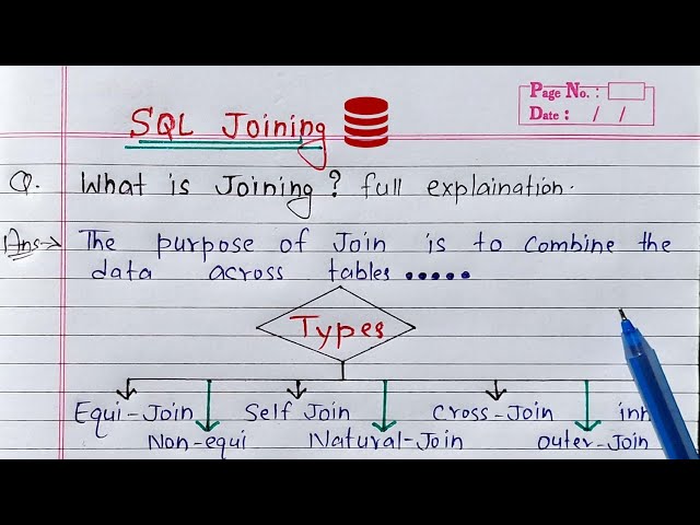 SQL Joining | types of joining in sql