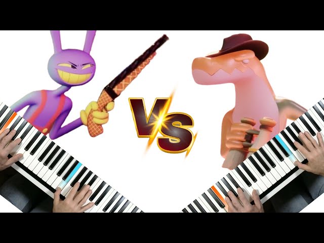 Jax VS Gummigoo (PIANO BATTLE)