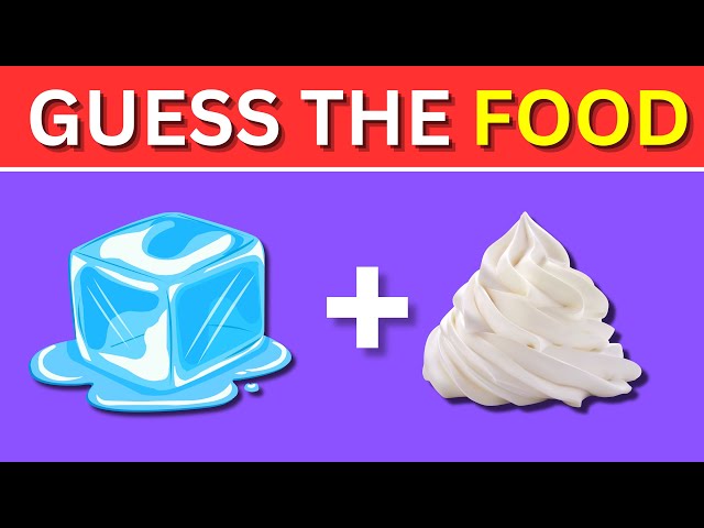 Guess The Food By Emoji🍔|| Food and Drink by Emoji Quiz🍓😋||