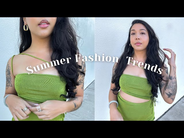 MY FAVORITE SUMMER 2021 FASHION TRENDS | Pastel outfits, accessories + more!