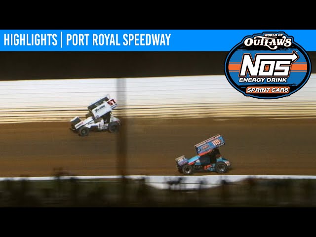 World of Outlaws NOS Energy Drink Sprint Cars Port Royal Speedway October 10, 2020 | HIGHLIGHTS