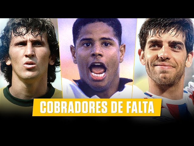 Top 10 Free Kick Takers in Football History • Brazilians