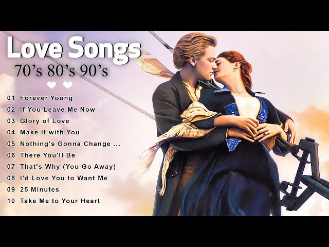 The Mellow Love Songs Of 80s And 90s Collection 💖 Greatest Romantic Love Songs Ever