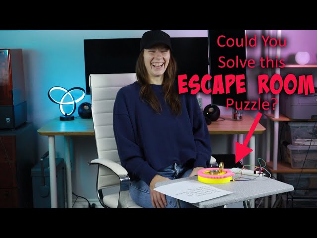 Challenging my wife to beat my escape room puzzle