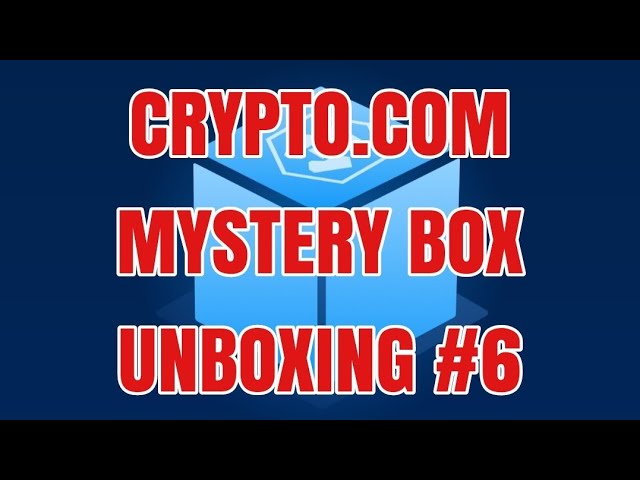 Opening mystery boxes in Crypto.com | CRO | #6 Unboxing #cro #cryptocom