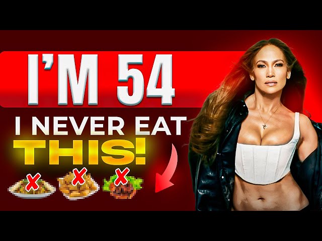 54 Yrs Jennifer Lopez Still Look 25 🔥 She Avoids These FOODS & Never Get Old!