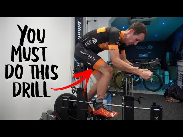 How to INCREASE your cycling LEG STRENGTH (You must do this drill!)