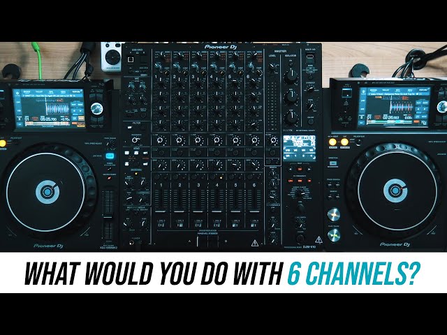 DJM-V10 | Can you use ALL 6 CHANNELS?