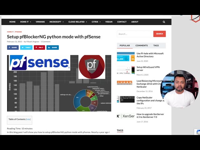 Set up network-wide ad-blocking and tracking protection using pfSense and pfBlocker-NG
