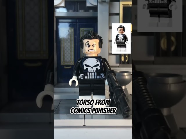 How to make the Punisher in LEGO! #marvel
