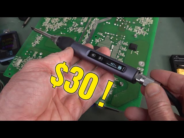 EEVblog 1543 - Mailbag FNIRSI HS-01 USB Portable Soldering Iron